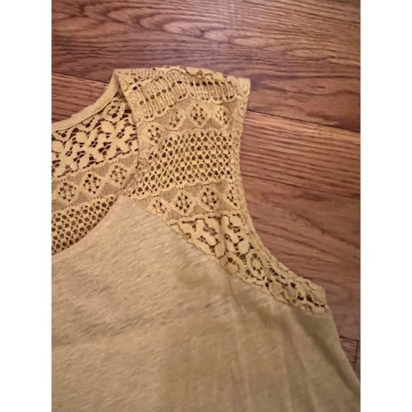 A.N.A Yellow Tank Blouse - Picture 3 of 6